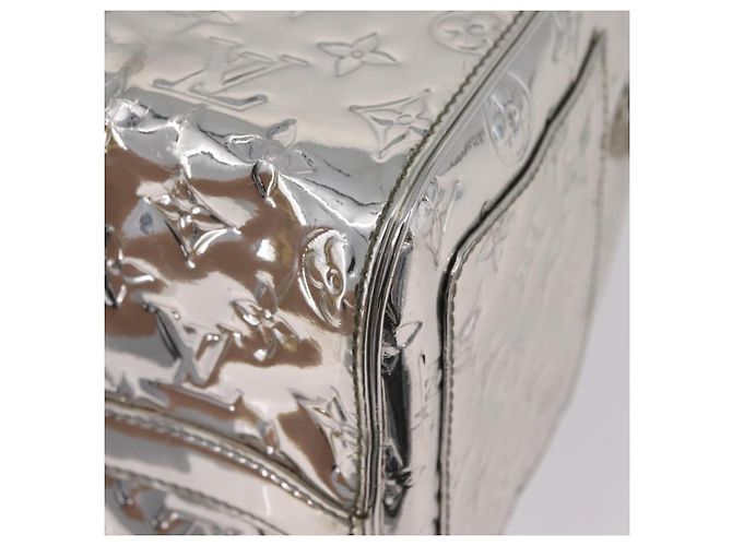 Borsa LOUIS VUITTON Monogram Miroir Speedy 30 Silver Argent M95786 Auth 206125SAV Argento Monogramma - vista 22