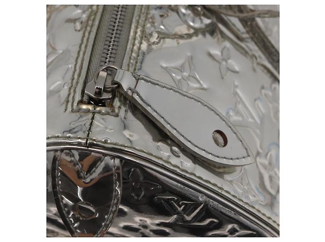 Borsa LOUIS VUITTON Monogram Miroir Speedy 30 Silver Argent M95786 Auth 206125SAV Argento Monogramma - vista 26