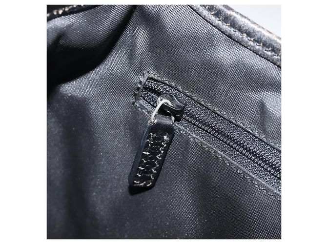 Borsa a tracolla GUCCI GG Canvas Jackie Nero Argento 001 3306 Auth ep15894 - vista 24