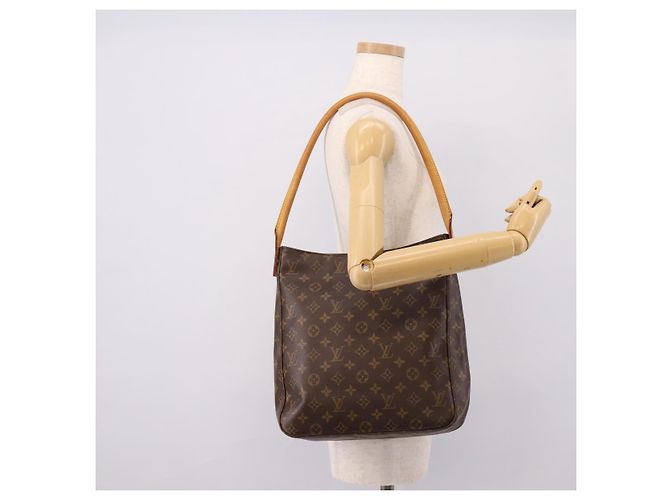 LOUIS VUITTON Monogram Looping GM Shoulder Bag M51145 LV Auth bs37412 Monograma - vista 23