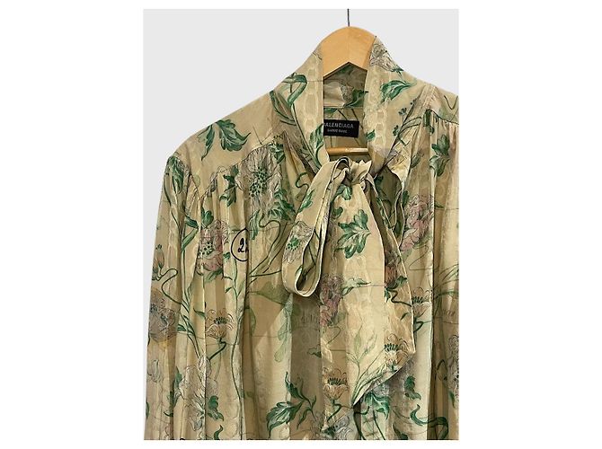 Balenciaga beige Bluse Gr. 36 - Ansicht 2