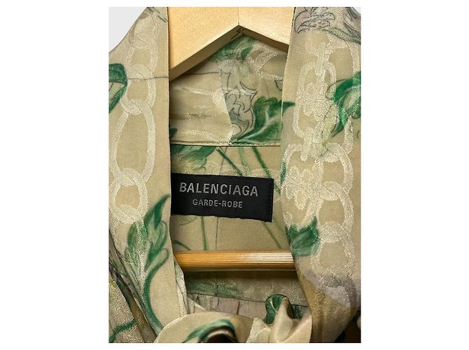 Balenciaga beige Bluse Gr. 36 - Ansicht 4