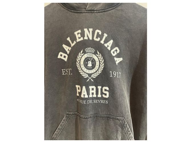 Balenciaga Sweatshirt schwarz Gr. L - Ansicht 2