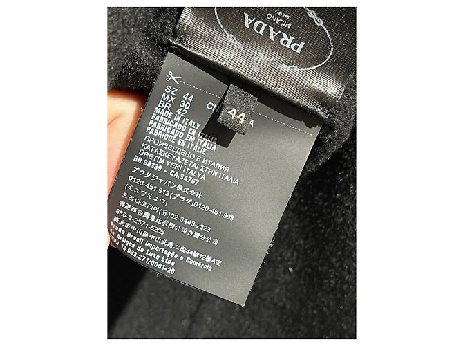 Chaqueta Prada negra T.40 Negro - vista 7