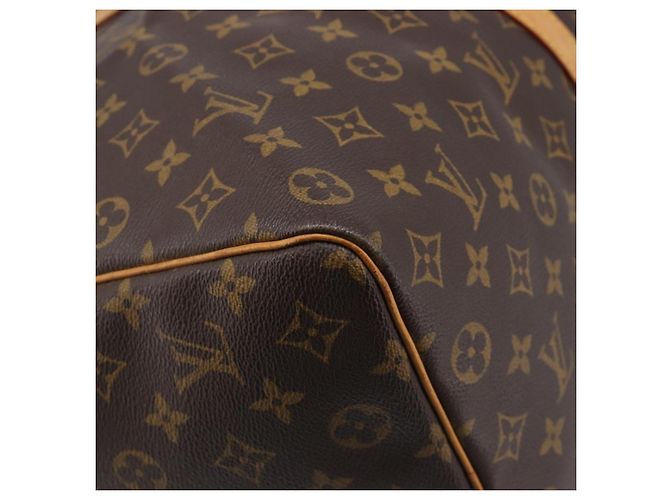 LOUIS VUITTON Monogram Keepall 50 Boston Bag M41426 LV Auth 201194V Monograma - vista 15