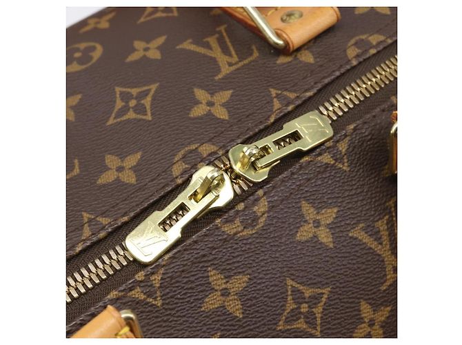 LOUIS VUITTON Monogram Keepall 50 Boston Bag M41426 LV Auth 201194V Monograma - vista 19