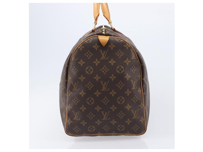 LOUIS VUITTON Monogram Keepall 50 Boston Bag M41426 LV Auth 201194V Monograma - vista 3