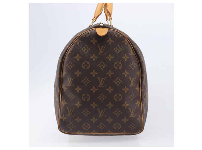 LOUIS VUITTON Monogram Keepall 50 Boston Bag M41426 LV Auth 201194V Monograma - vista 4