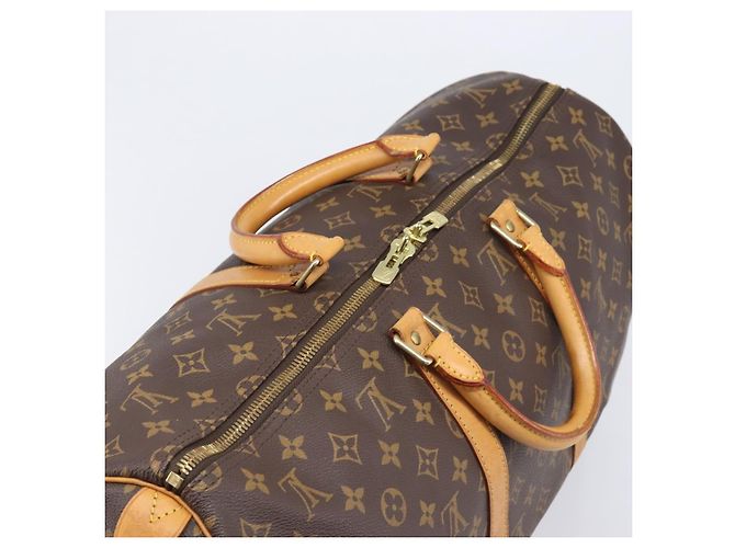 LOUIS VUITTON Monogram Keepall 50 Boston Bag M41426 LV Auth 201194V Monograma - vista 6