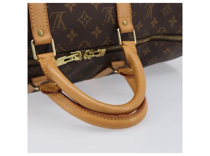 LOUIS VUITTON Monogram Keepall 50 Boston Bag M41426 LV Auth 201194V Monograma - vista 7