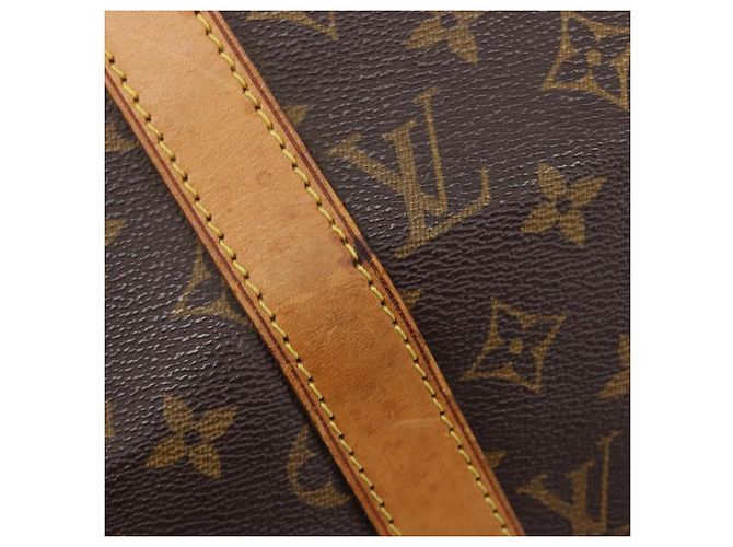 LOUIS VUITTON Monogram Keepall 50 Boston Bag M41426 LV Auth 201194V Monograma - vista 9