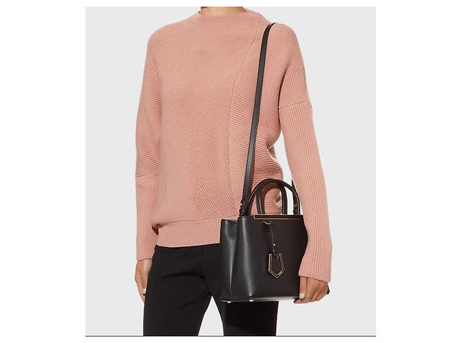 borsa Fendi 2Jours nera Nero - vista 3