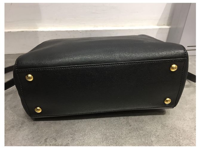 borsa Fendi 2Jours nera Nero - vista 5