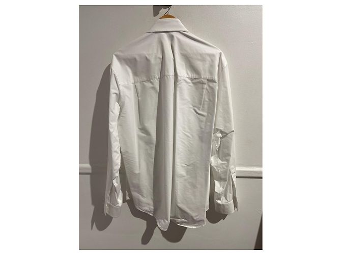 Camicia Balenciaga bianca T.40 Bianco - vista 3