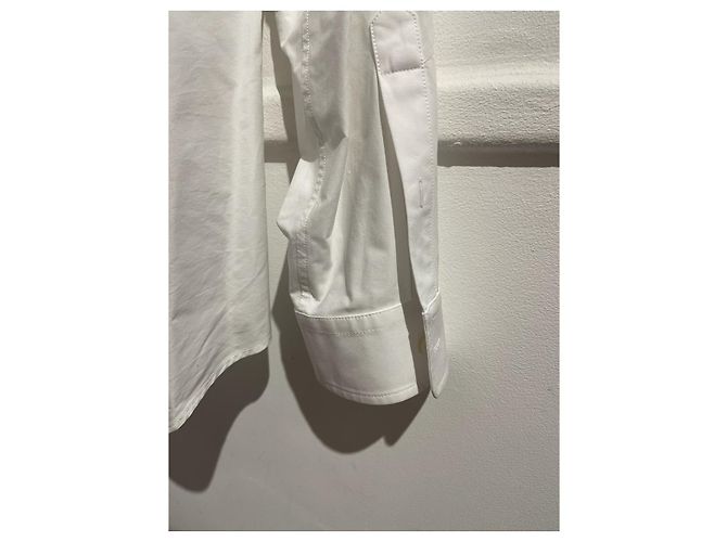 Camicia Balenciaga bianca T.40 Bianco - vista 4