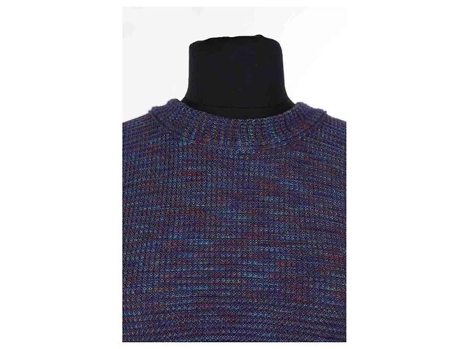 Autre Marque Ärmelloser Pullover in Marineblau - Ansicht 2