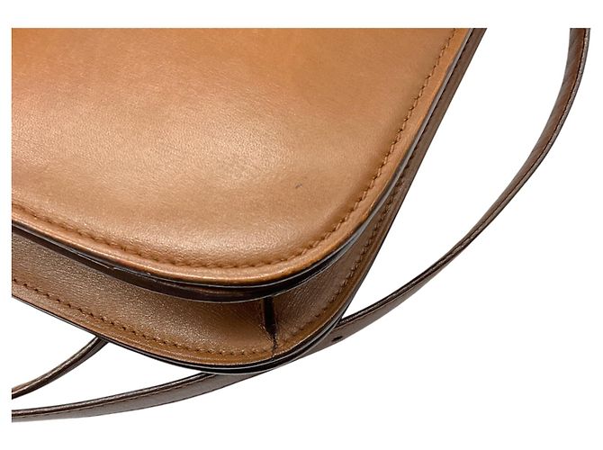 Classic Box Céline Celine Handtasche aus klassischem Box-Kalbsleder, hellbraun - Ansicht 10