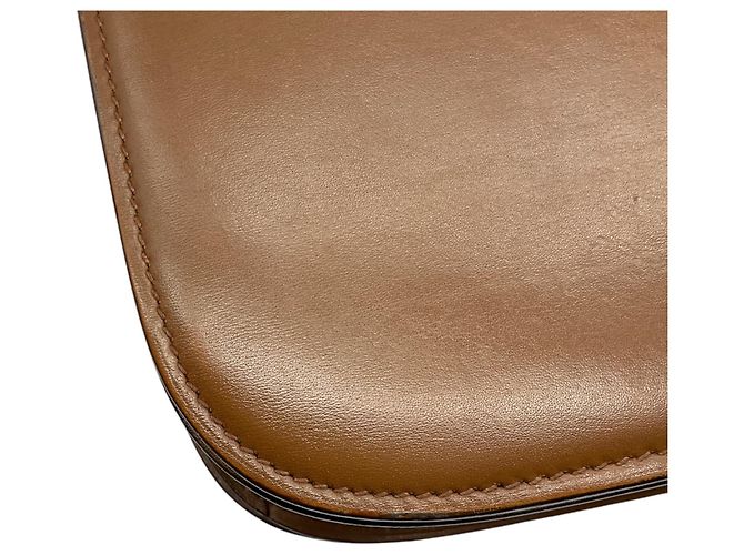 Classic Box Céline Celine Handtasche aus klassischem Box-Kalbsleder, hellbraun - Ansicht 11