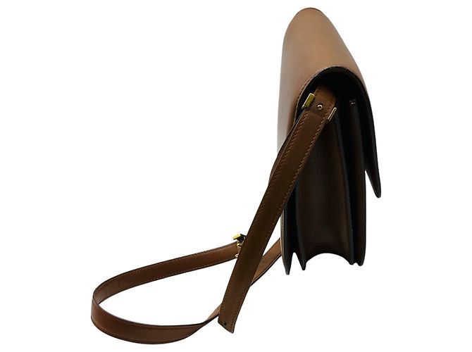Classic Box Céline Celine Handtasche aus klassischem Box-Kalbsleder, hellbraun - Ansicht 2