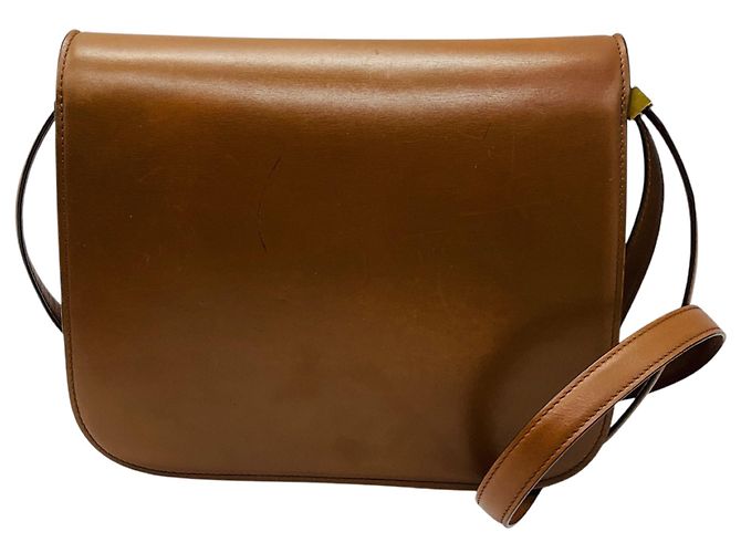 Classic Box Céline Celine Handtasche aus klassischem Box-Kalbsleder, hellbraun - Ansicht 3