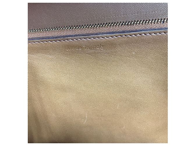 Classic Box Céline Celine Handtasche aus klassischem Box-Kalbsleder, hellbraun - Ansicht 8