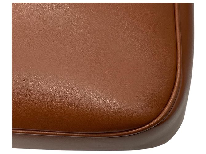 Céline Borsa a spalla Soft Camille 16 Medium in pelle di vitello liscia Tan Celine Cammello - vista 11