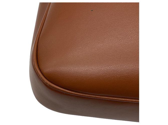 Céline Borsa a spalla Soft Camille 16 Medium in pelle di vitello liscia Tan Celine Cammello - vista 12