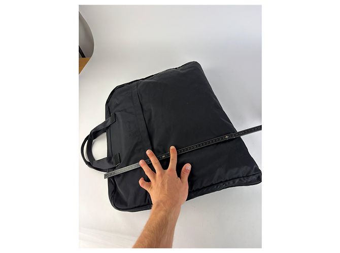 Vintage Issey Miyake Kleidertasche Schwarz - Ansicht 11
