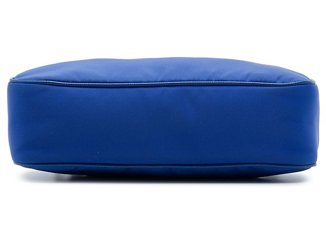 Prada Mini Tessuto Re Edition 2005 Schultertasche Blau - Ansicht 3
