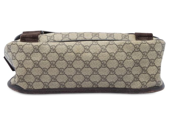 Borsa a tracolla Gucci GG Supreme Beige - vista 3
