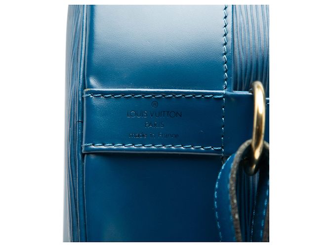Blue Louis Vuitton Epi Randonnee PM Backpack - view 5
