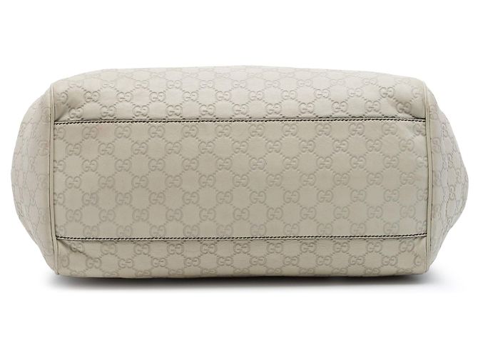 Tote Gucci Emily Large Guccissima Bianca Bianco - vista 3