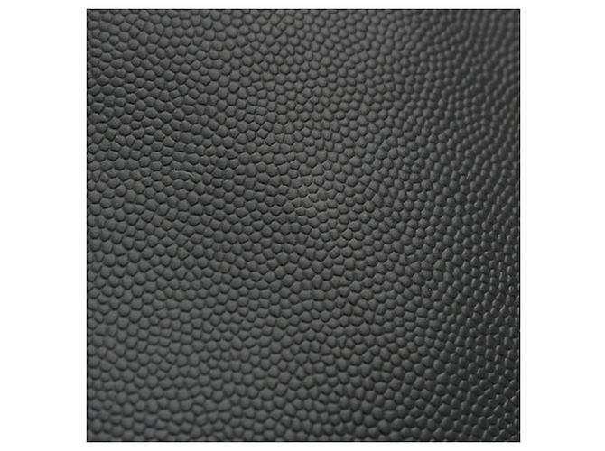 Autre Marque Borsa crossbody piatta Saint Laurent Grain De Poudre nera Nero - vista 11
