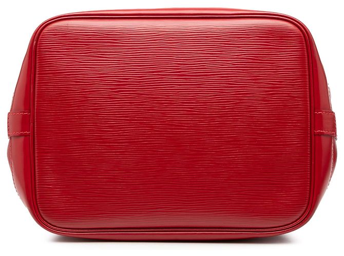 Bolsa de balde Louis Vuitton Epi Petit Noe vermelha Vermelho - vista 3