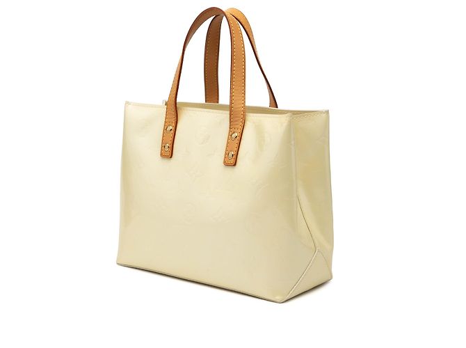 Bolso Louis Vuitton Monogram Vernis Reade PM Blanco - vista 2