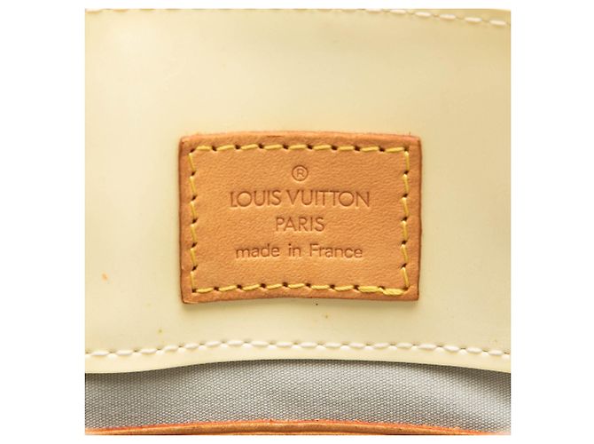 Bolso Louis Vuitton Monogram Vernis Reade PM Blanco - vista 5