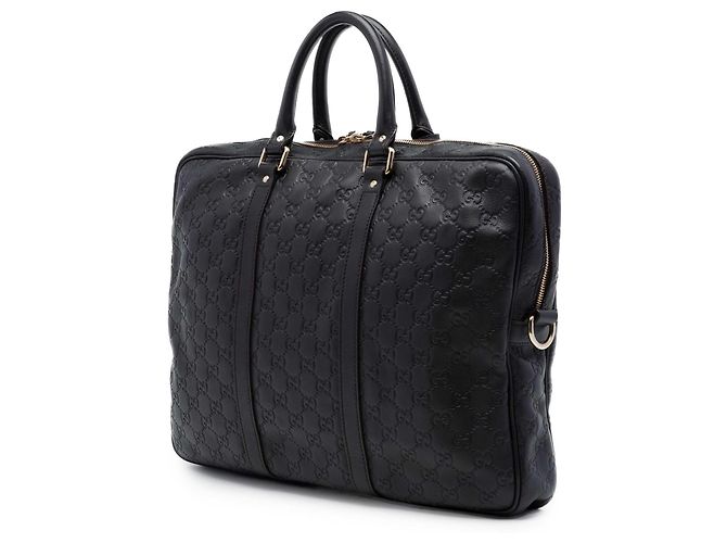 Borsa Business Gucci Guccissima Marrone - vista 2