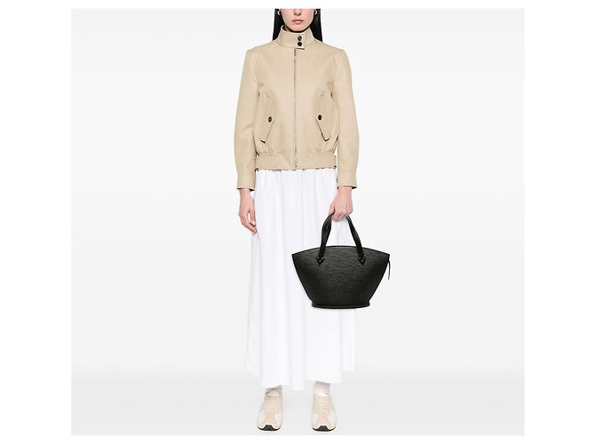 Borsa a mano Louis Vuitton Epi Saint Jacques PM nera con tracolla corta Nero - vista 6