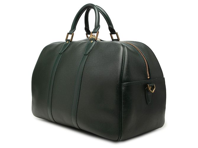 Borsa da viaggio Louis Vuitton Taiga Kendall PM Verde - vista 2