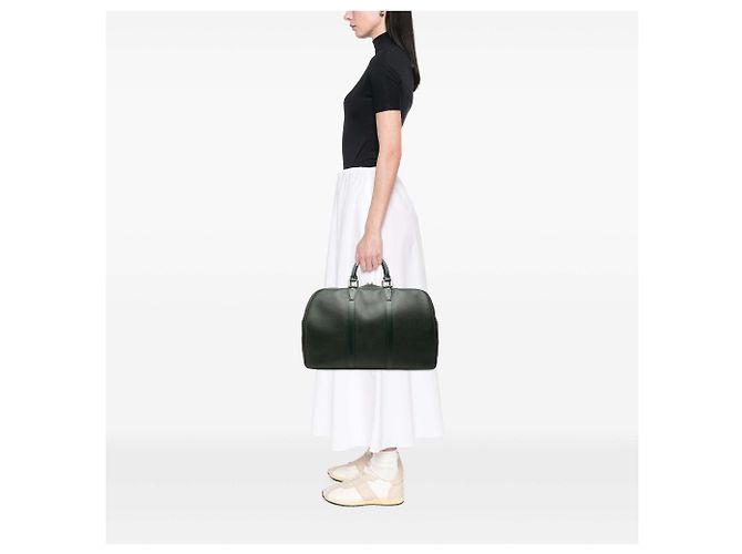 Borsa da viaggio Louis Vuitton Taiga Kendall PM Verde - vista 6