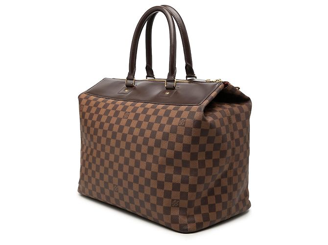 Borsa da viaggio Louis Vuitton Damier Ebene Greenwich PM Marrone - vista 2