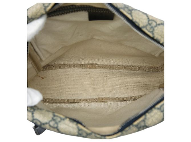 Borsa a tracolla Gucci GG Supreme Beige - vista 4