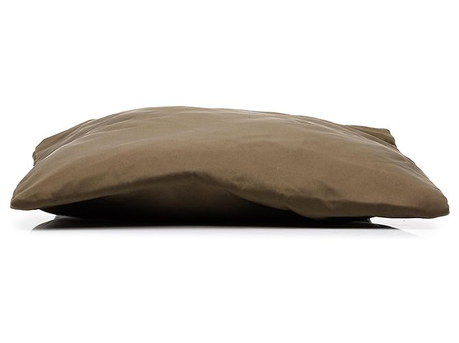 Borsa a tracolla Prada Tessuto marrone con chiusura a zip - vista 3