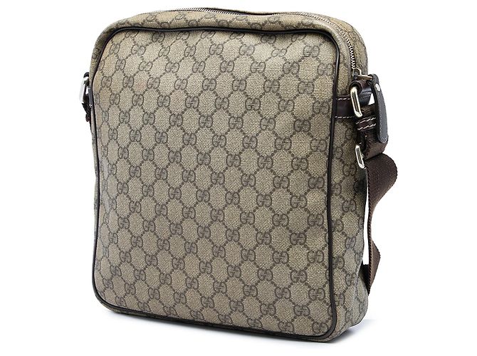 Borsa a tracolla Gucci GG Supreme Beige - vista 2