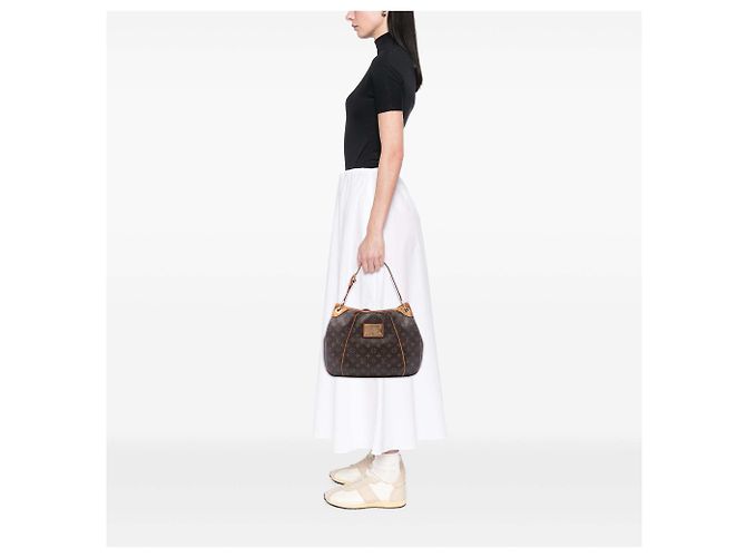 Borsa a tracolla Louis Vuitton Monogram Galliera PM Marrone - vista 6