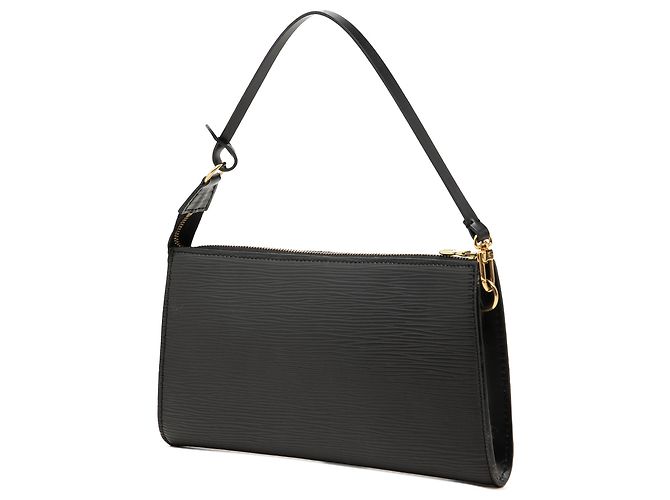 Borsa a tracolla Louis Vuitton Epi Pochette Accessoires Nera Nero - vista 2