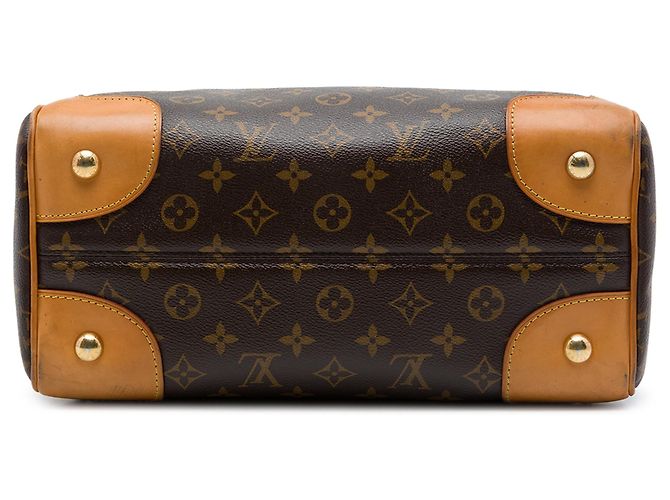 Bolso Satchel Louis Vuitton Monogram Retiro PM Marrón Castaño - vista 3