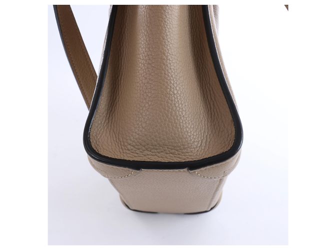 Céline Borsa a mano 2Way Celine Luggage Nano in pelle, Marrone Beige - vista 10