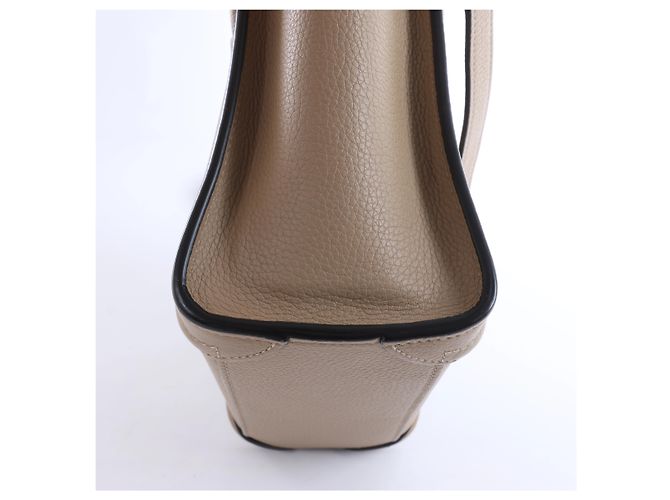 Céline Borsa a mano 2Way Celine Luggage Nano in pelle, Marrone Beige - vista 9