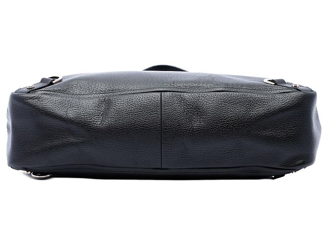 Gucci Abbey D Ring Tote aus schwarzem Kalbsleder - Ansicht 3